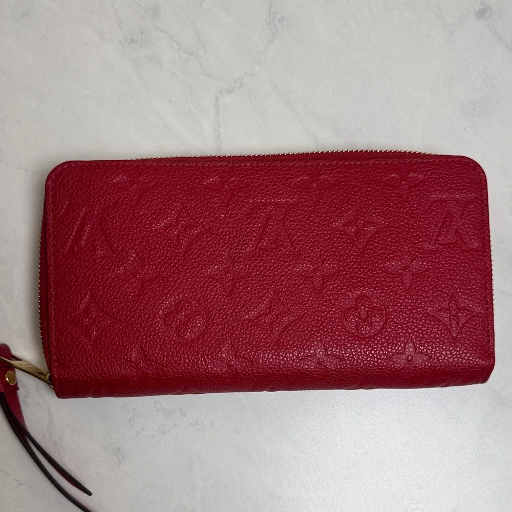 Louis Vuitton Red Zippy Wallet Women’s - Picture 3 of 8
